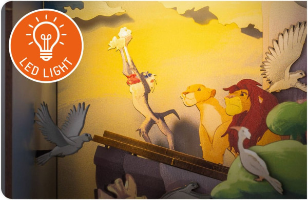 Disney Tiny Adventures Book Nook Mini Diorama The Lion King 23 cm 4