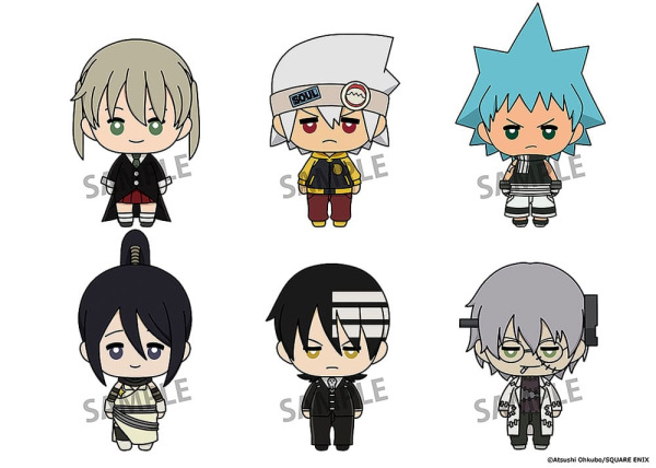 Soul Eater Nyokinto Mascot PVC Figures 5 cm Assortment (6) 1