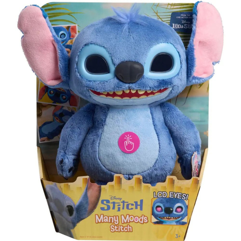 Lilo & Stitch Plush Figure with LCD Visual Effects and Sounds The Many Mood Stitch 36 cm 2
