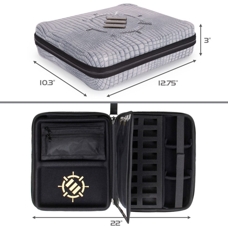 Enhance RPG Series Collector's Edition Organizer Case Silver 2