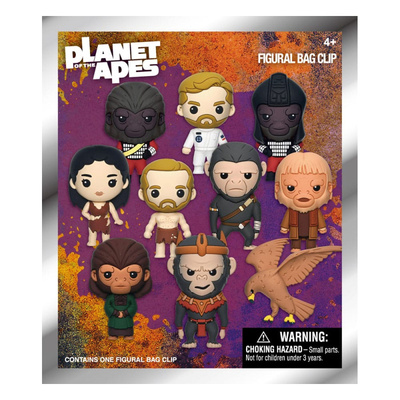 Planet of the Apes 3D Foam Bag Clips Series 1 Display (24) 2