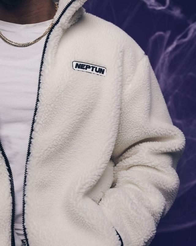 Hunter x Hunter Sherpa Jacket White