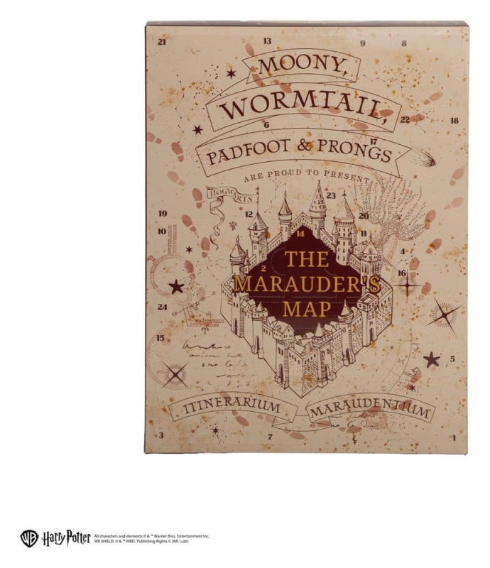 Harry Potter Advent Calendar Marauder's Map New Edition 2026 6