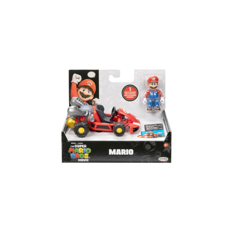 The Super Mario Bros. Movie Mini Figures with Karts 6 cm Assortment (6) 4