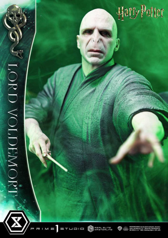 Harry Potter Real Elite Masterline Series Statue 1/4 Lord Voldemort Bonus Version 83 cm 8