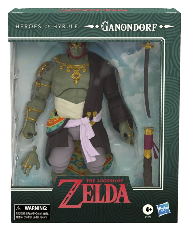 The Legend of Zelda: Tears of the Kingdom Heroes of Hyrule Action Figure Ganondorf 19 cm 13