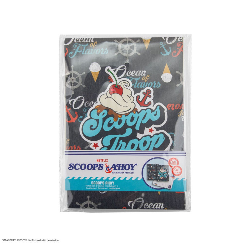 Stranger Things Notebook Scoops Ahoy Softcover 2