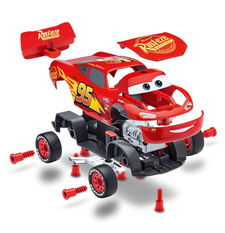 Cars Model Kit 1/20 Lightning McQueen 20 cm 4