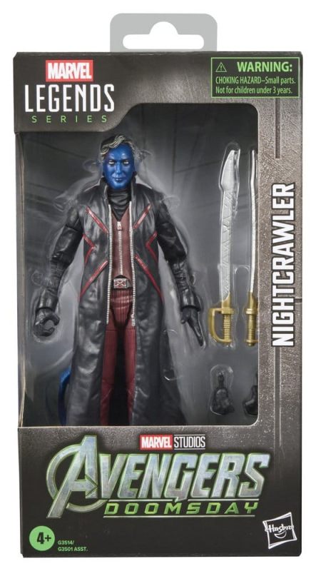 Avengers: Doomsday Marvel Legends Action Figure Nightcrawler 15 cm 2