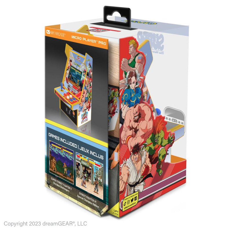 Super Street Fighter II Portable Retro Arcade Micro Player Pro 3
