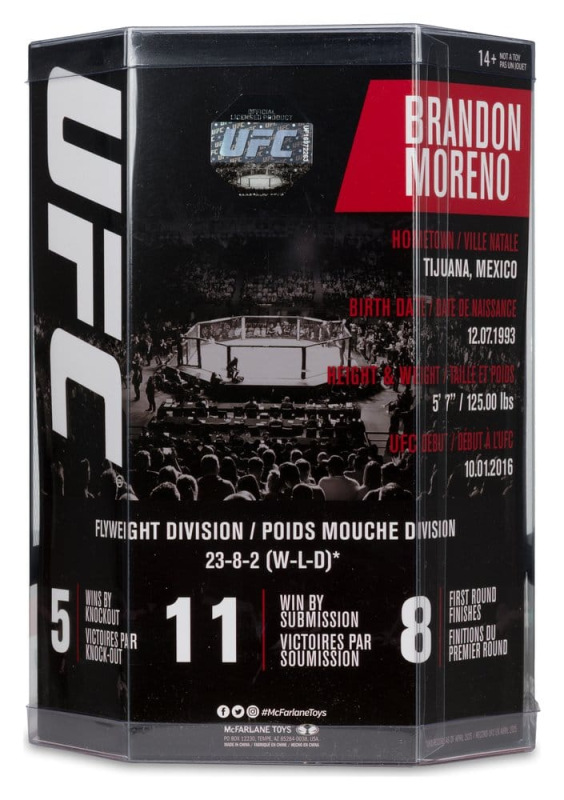 UFC Posed PVC Statue Brandon Moreno 16 cm 6