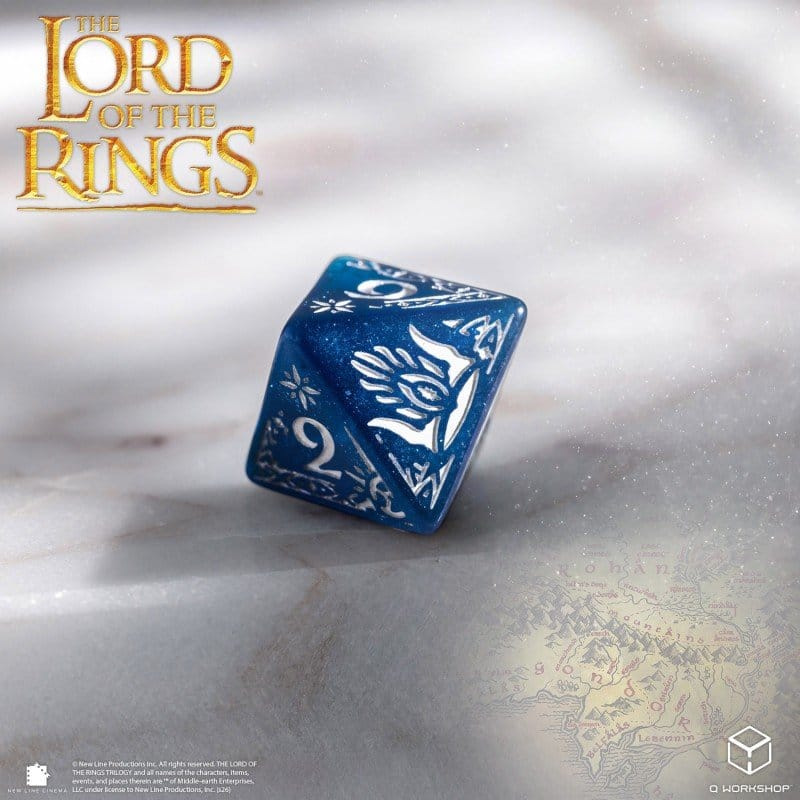The Lord of the Rings Dice Set of 7 Gondor 5
