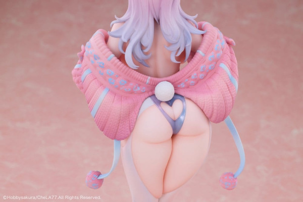 Original Character PVC Statue 1/6 Knit Bunny Girl illustration by CheLA77 Deluxe Edition 30 cm 2