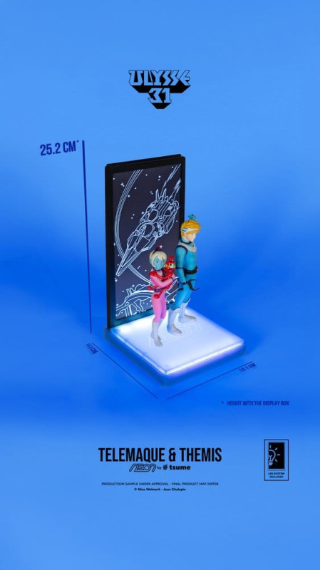Ulysse 31 Neon Figure 1/9 Telemachus & Themis 20 cm 7