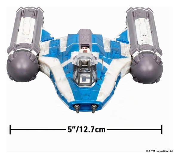 Star Wars Medium Vehicle BTL-B Y-wing Starfighter with Clone Captain Rex 13 cm 3
