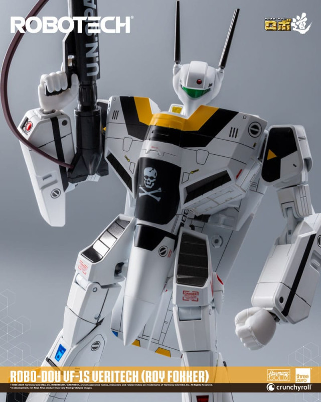 Robotech Action Figure ROBO-DOU VF-1S Veritech (Roy Fokker) 20 cm 4