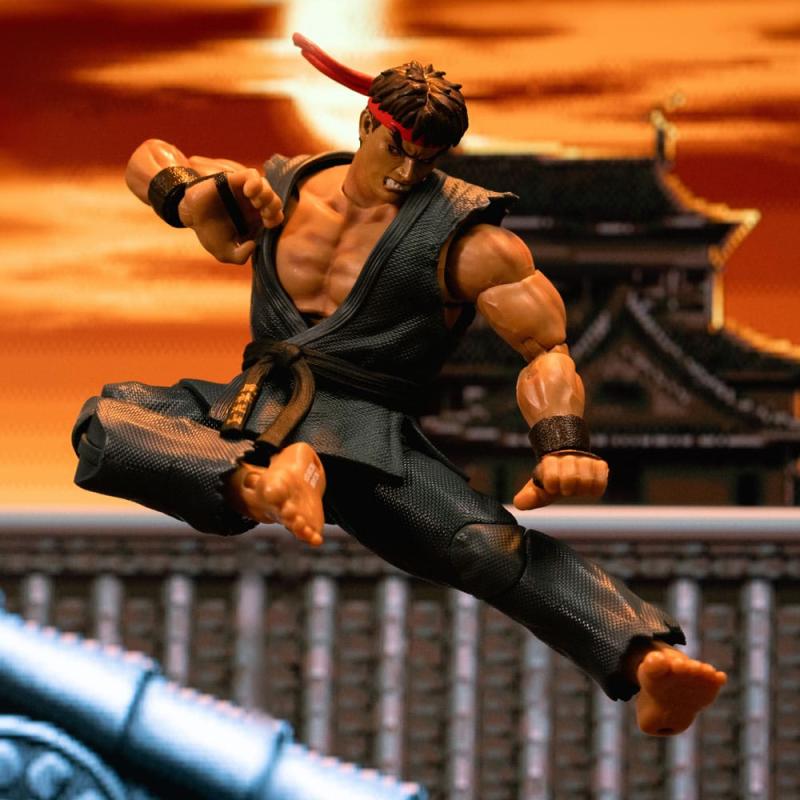 Ultra Street Fighter II: The Final Challengers Action Figure 1/12 Evil Ryu SDCC 2023 Exclusive 15 cm