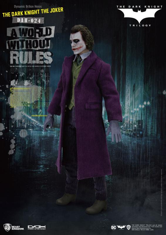 Batman The Dark Knight Dynamic 8ction Heroes Action Figure 1/9 The Joker 21 cm 1