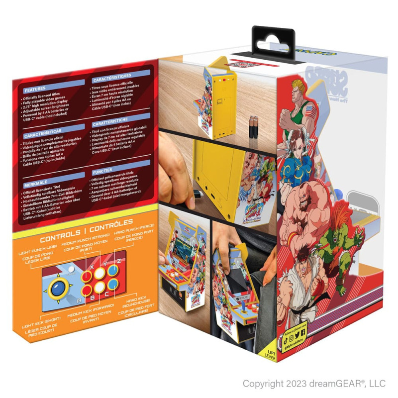 Super Street Fighter II Portable Retro Arcade Micro Player Pro 2