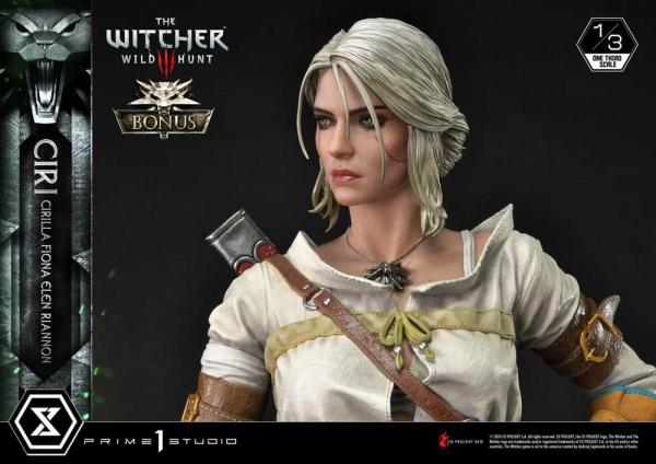 The Witcher 3: Wild Hunt Museum Masterline Statue 1/3 Wild Hunt Ciri Fiona Elen Riannon Bonus Versio