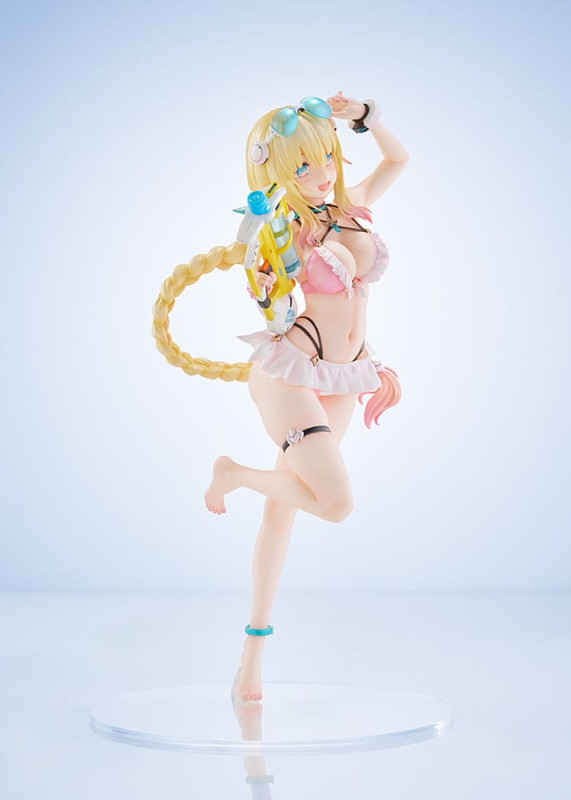 Phantasy Star Online PVC Statue 1/7 es Akhtal Summer Vacation 24 cm 9