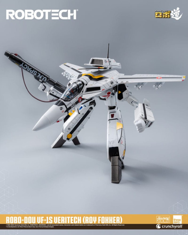Robotech Action Figure ROBO-DOU VF-1S Veritech (Roy Fokker) 20 cm 10