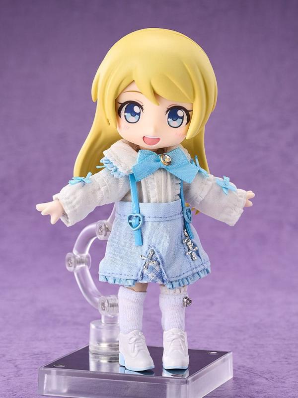 Nendoroid Accessories for Nendoroid Doll Figures Outfit Set: Suspender Skirt Set (White & Blue)