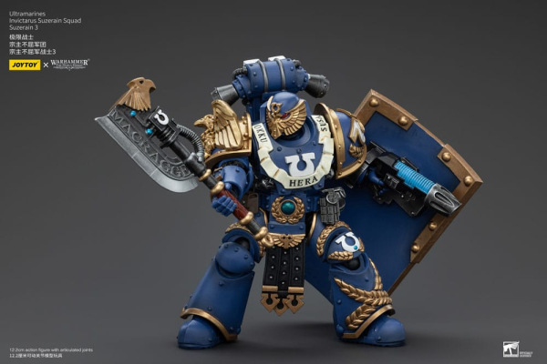 Warhammer The Horus Heresy Action Figure 1/18 Ultramarines Invictarus Suzerain Squad Suzerain 3 12 c 7