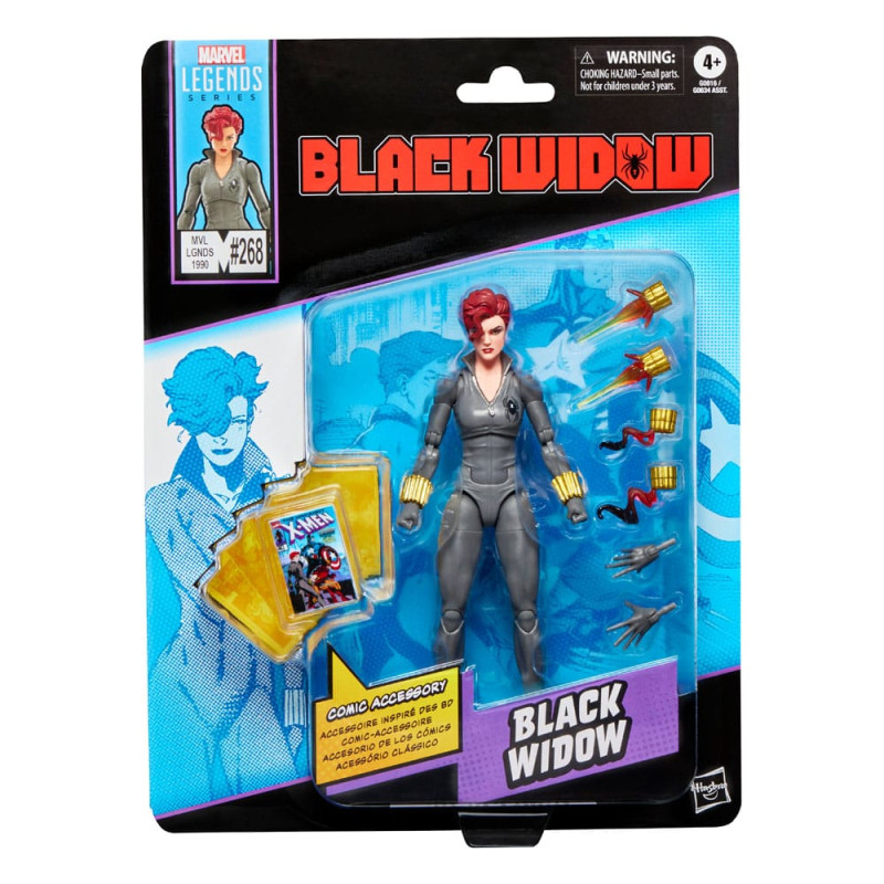 Black Widow Marvel Legends Action Figure Black Widow 15 cm 11