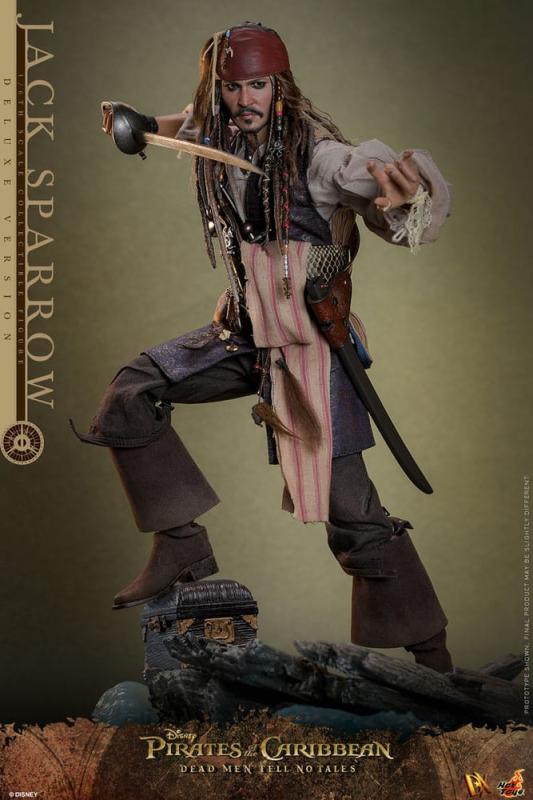 Pirates of the Caribbean: Dead Men Tell No Tales DX Action Figure 1/6 Jack Sparrow (Deluxe Version) 4