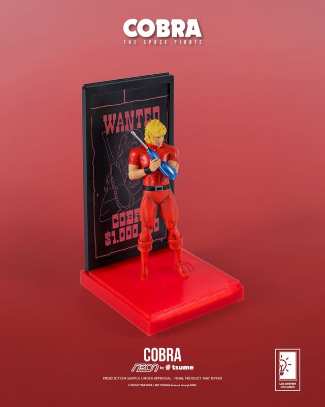 Cobra Neon Figure 1/9 Cobra The Space Pirate 20 cm 6