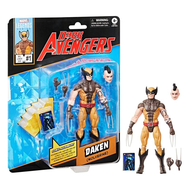 Dark Avengers Marvel Legends Action Figure Daken (Wolverine) 15 cm 8