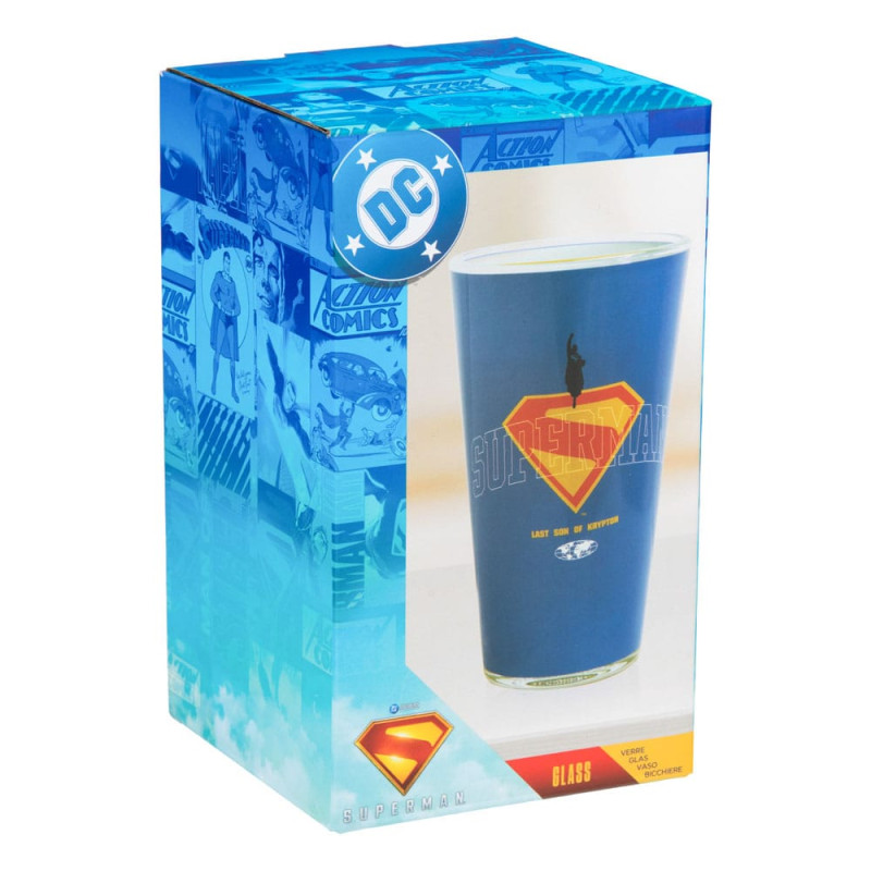 DC Comics Pint Glass Superman 2