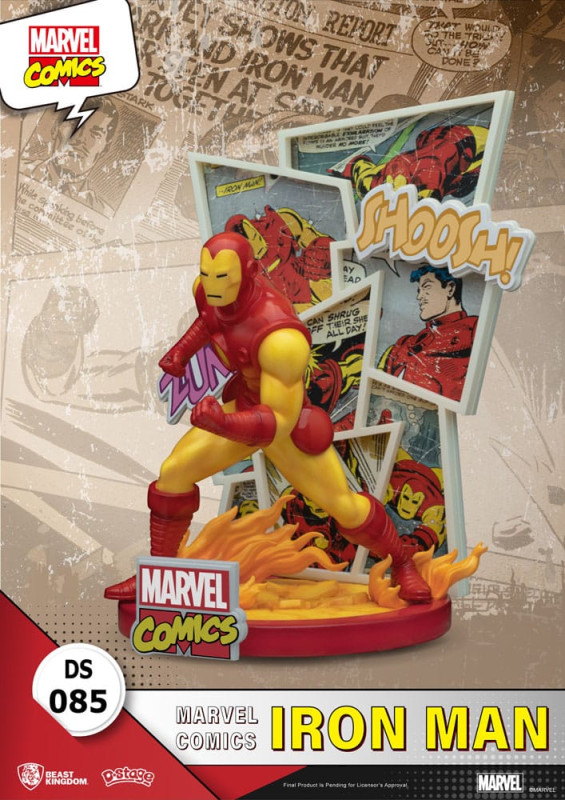Marvel Comics D-Stage PVC Diorama Iron Man 16 cm 2