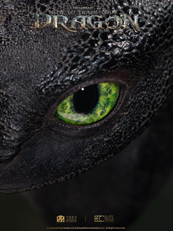 How to Train Your Dragon Life Size Bust Toothless 66 cm 11
