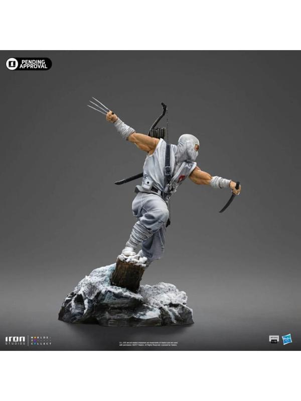 GI Joe Art Scale Statue 1/10 Storm Shadow 23 cm 3