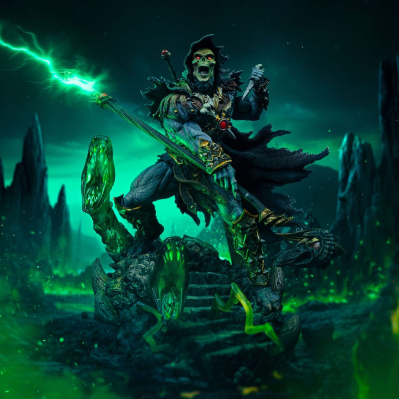 Masters of the Universe Deluxe Art Scale Statue 1/10 Skeletor Unleashed 23 cm 8