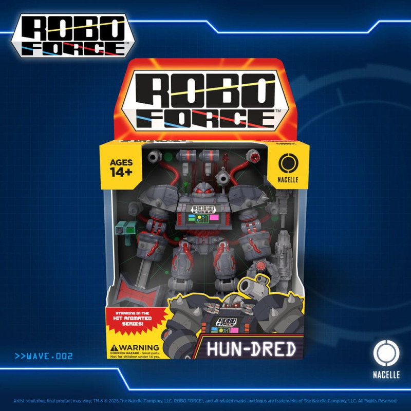 Robo Force Action Figure Wave 2 Hun-Dred 23 cm 4