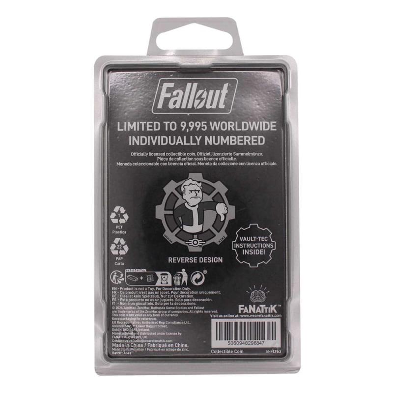 Fallout Collectable Coin Decision Black & White Limited Edition 1