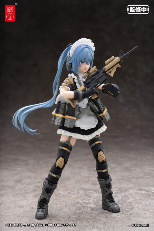 Original Character Action Figure Kit 1/12 RA-02 Tactical Maid Kazune Tokiwa 16 cm 10