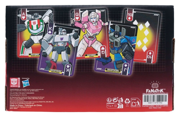Transformers Playing Cards Display (12) 2