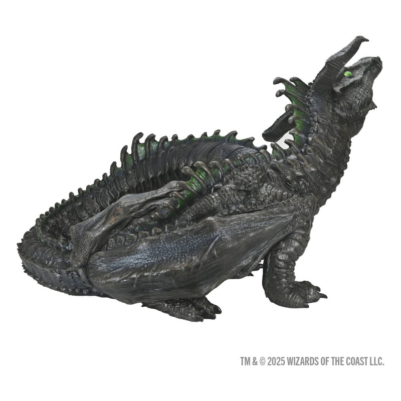 D&D Replicas of the Realms Life-Size Foam Figure Black Dragon Wyrmling 46 cm 2