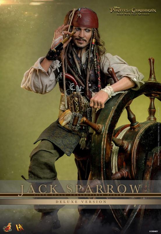 Pirates of the Caribbean: Dead Men Tell No Tales DX Action Figure 1/6 Jack Sparrow (Deluxe Version) 1