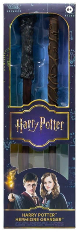 Harry Potter Roleplay Replica Wands 2-Pack Harry Potter & Hermione Granger 31 cm 3