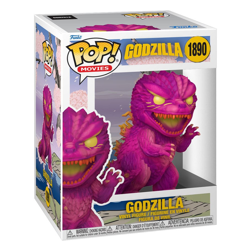 Godzilla Art Series POP! Movies Premium Vinyl Figure Pink Godzilla 9 cm 1