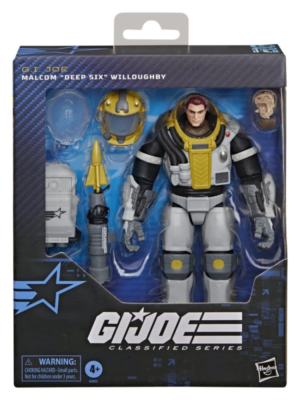 G.I. Joe Classified Series Deluxe Action Figure #206 Malcom "Deep Six" Willoughby 15 cm 5