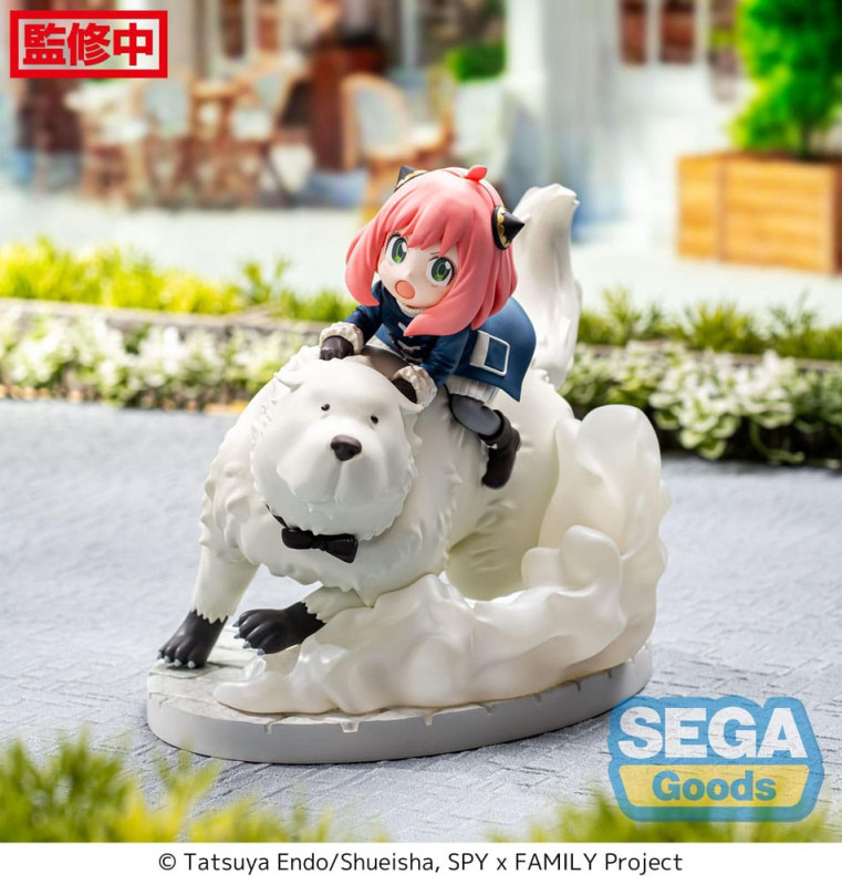 Spy x Family Luminasta PVC Statue Anya Forger & Bond Forger Mission Extend 16 cm 1