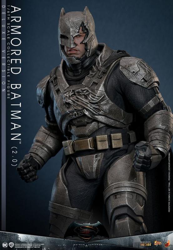 Batman v Superman: Dawn of Justice Movie Masterpiece Action Figure 1/6 Armored Batman 2.0 (Deluxe Ve