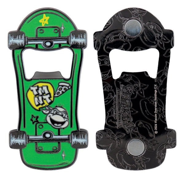 Teenage Mutant Ninja Turtles Bottle Opener Magnetic Skateboard 1