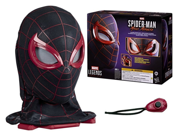 Spider-Man: Miles Morales Marvel Legends Electronic Expressive Mask 2
